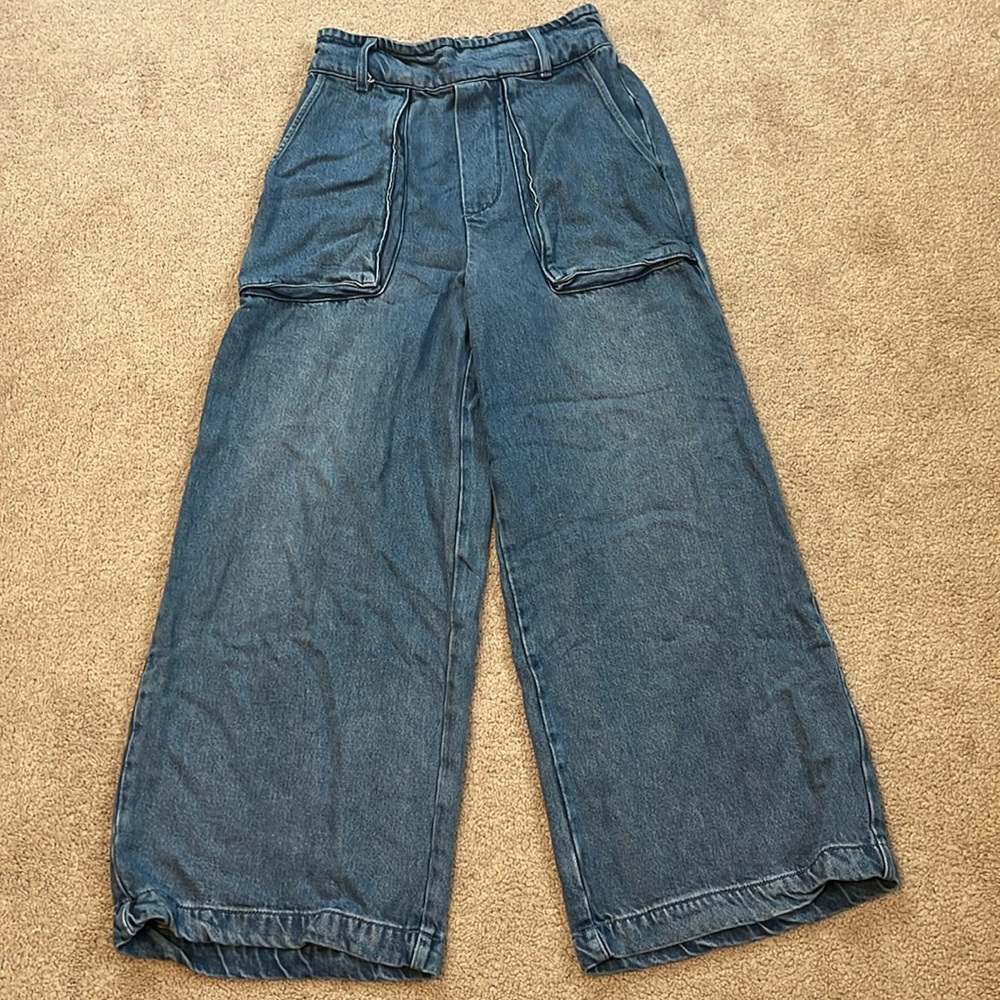 COPY - YFB elastic waist wide leg pants